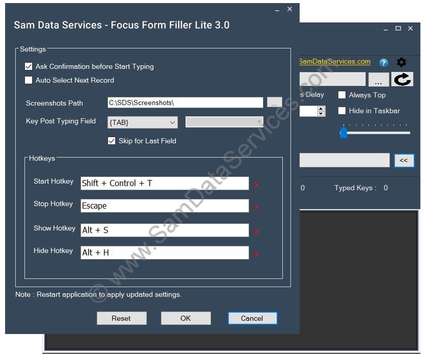 Announcing Focus Form Filler Lite 3.0 free download
