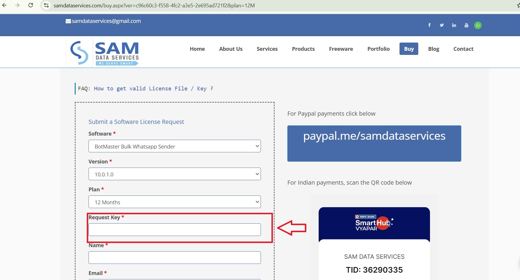  bot master license purchase demo
