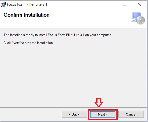 next button demonstration