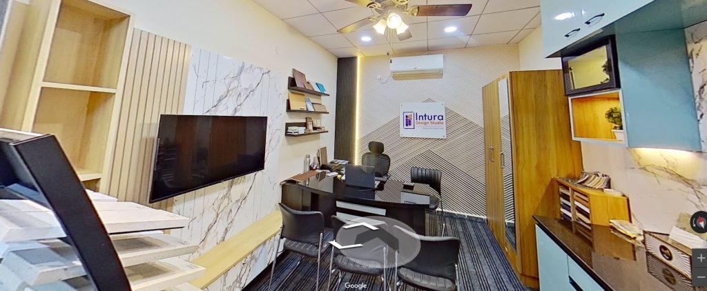 google 360 virtual tour of office area 